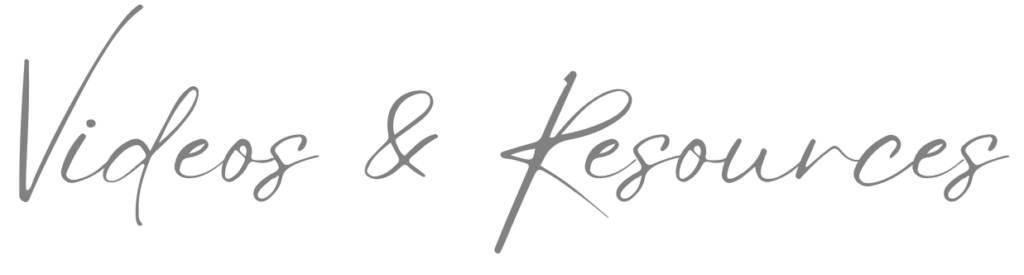 Videos & Resources Text